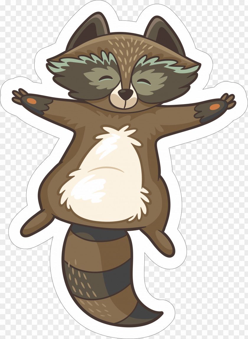 Raccoon Vector Graphics Stock Illustration Clip Art Image PNG