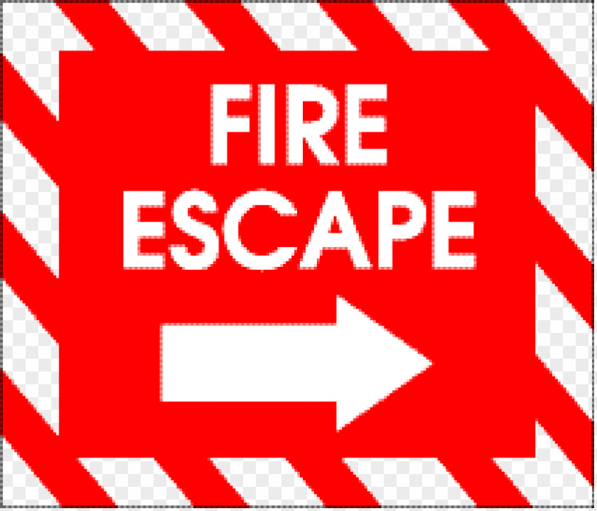Square Arrow Direction Tips Fire Escape Emergency Exit Clip Art PNG