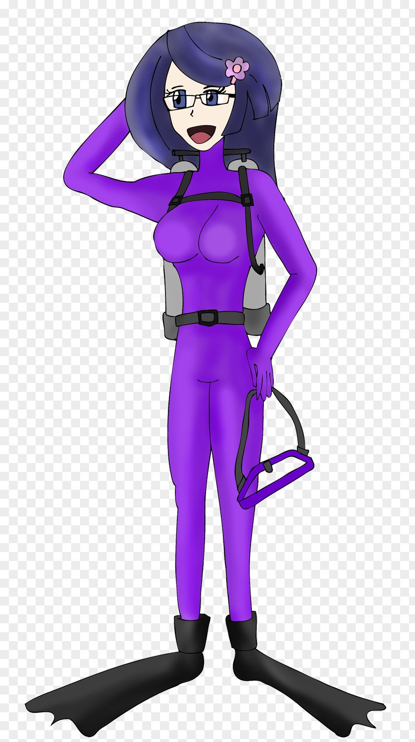 Fennel Costume Design Violet Purple PNG