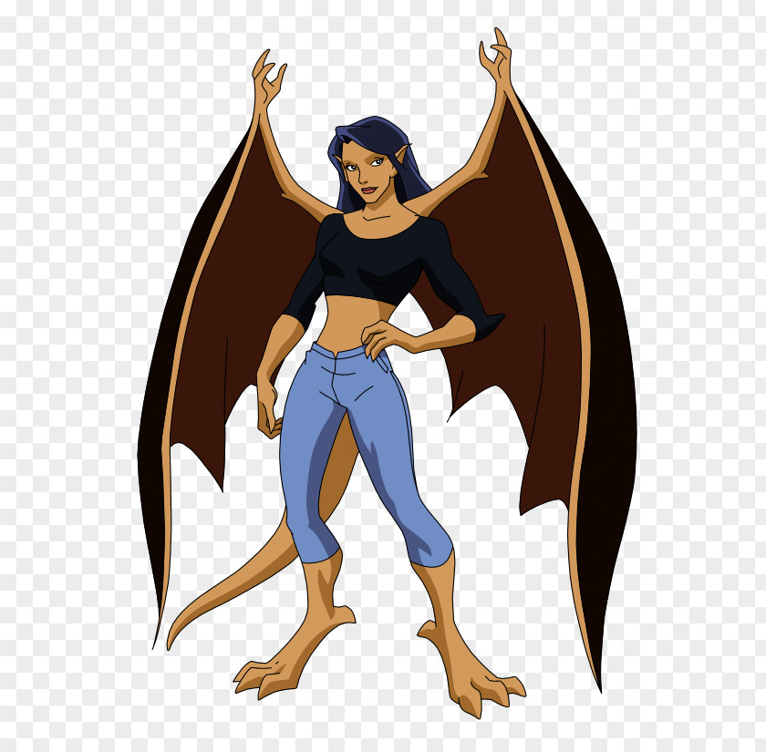 Girlfriends Elisa Maza Demona Angela Goliath David Xanatos PNG