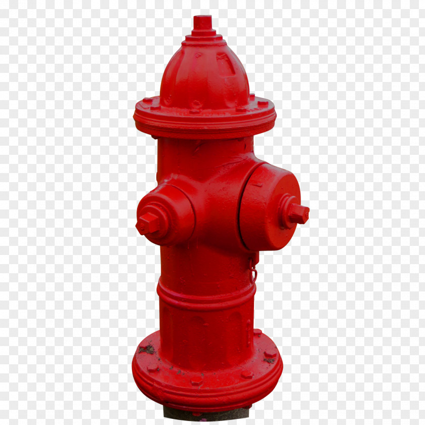 Red Fire Hydrant Firefighter Firefighting PNG