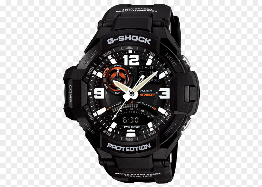 Watch G-Shock Casio Shock-resistant Strap PNG