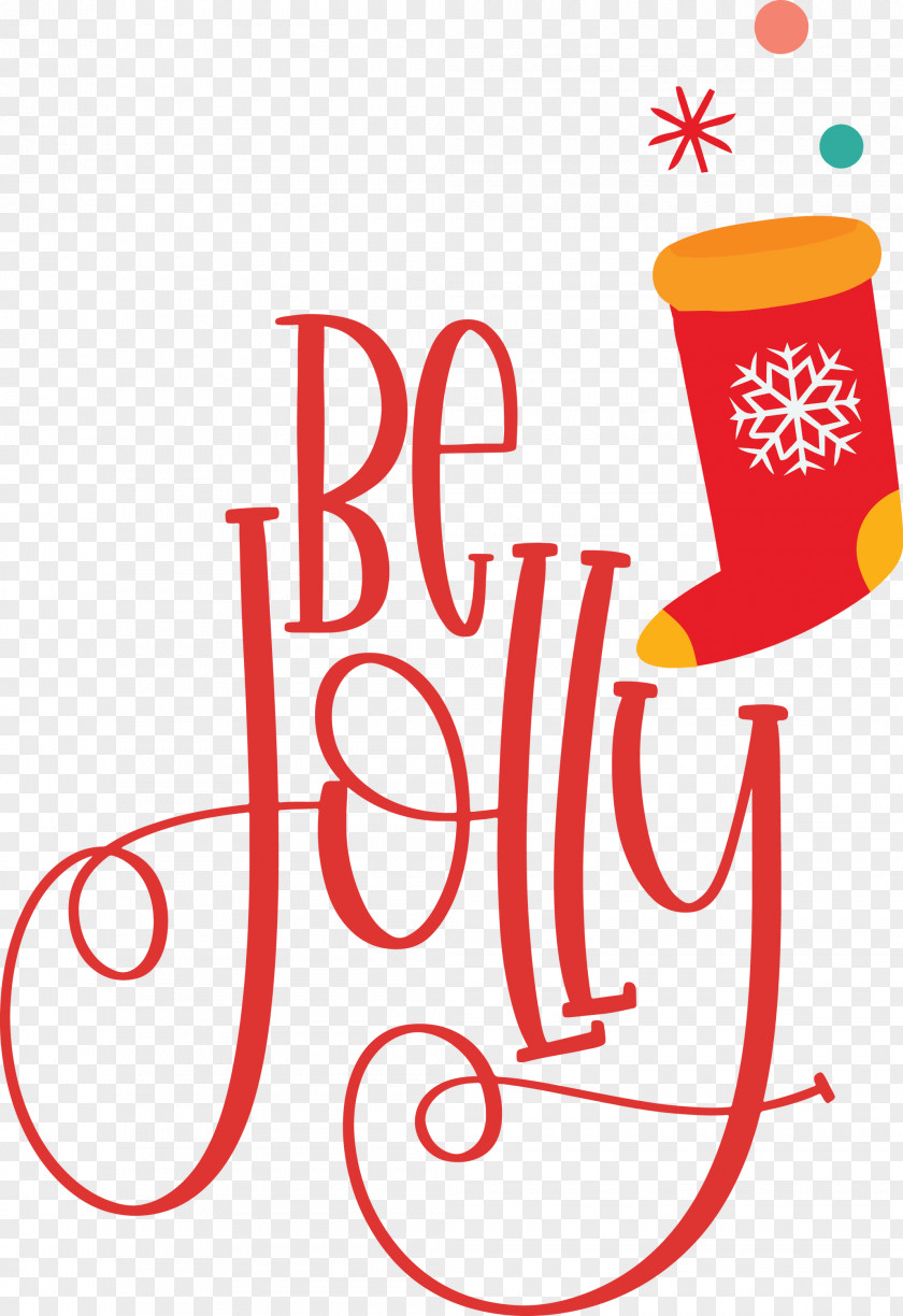 Be Jolly Christmas New Year PNG