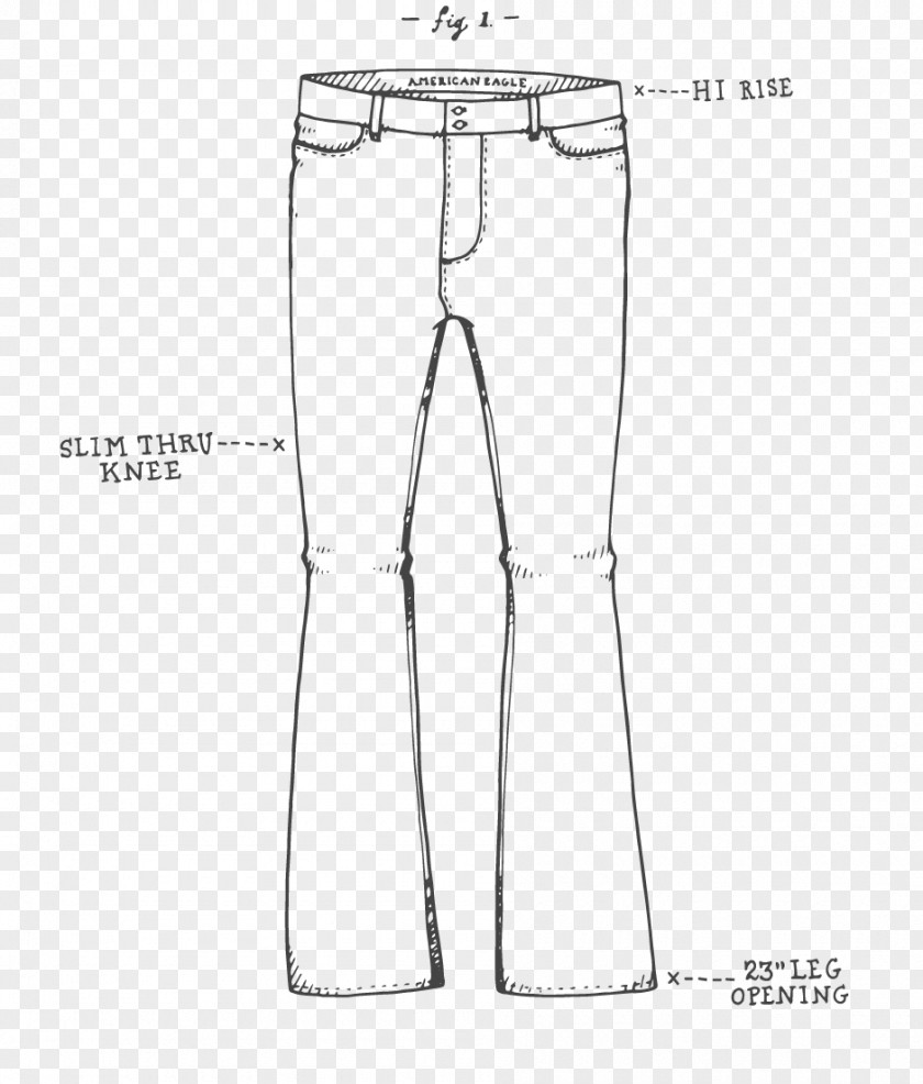 Line Drawing Hip Shoe Pattern PNG