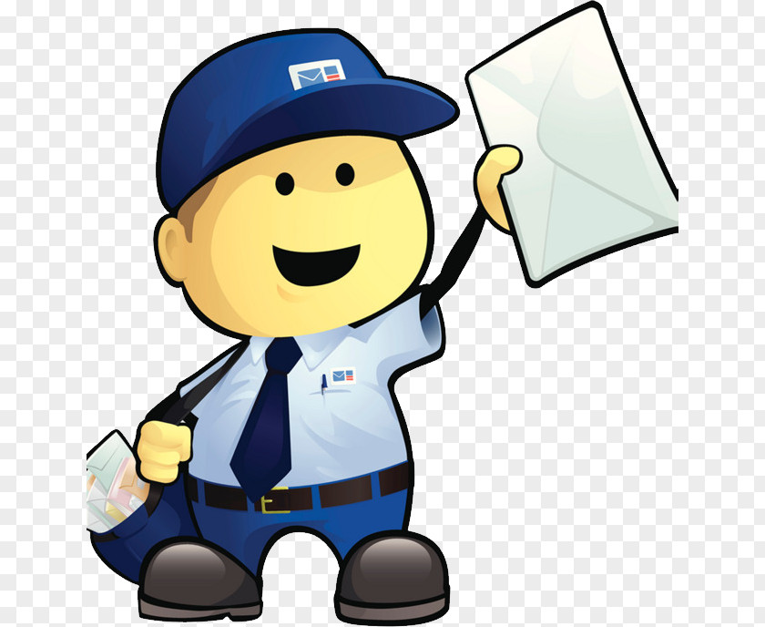 Mail Carrier Clip Art Image Illustration PNG