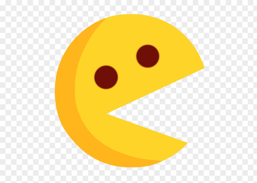 Pac-Man Clipart Smiley Yellow Text Messaging Font PNG