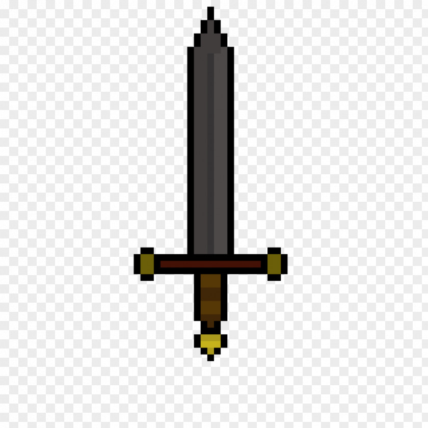 Pixel Sword Weapon Art Pixelation PNG