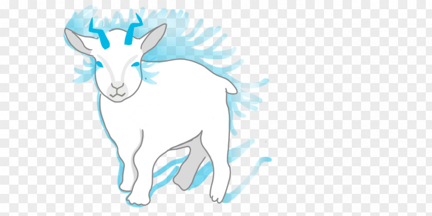 White Goat Deer Caprinae Livestock Clip Art PNG