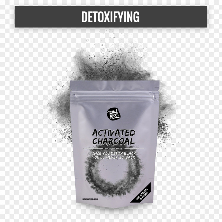 Activated Charcoal Carbon Powder Food PNG