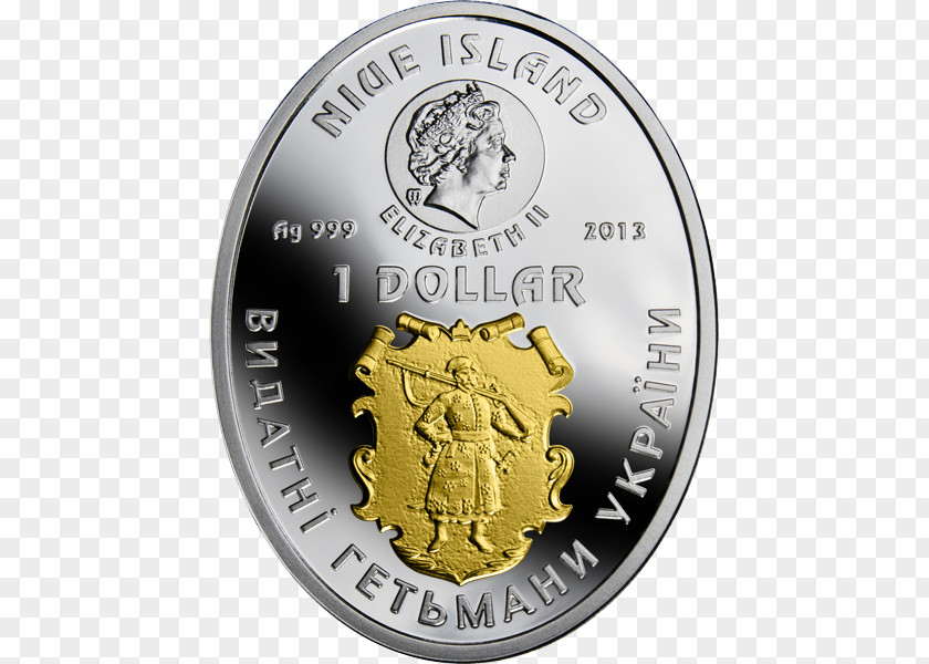 Coin Silver Ukraine Hetman PNG