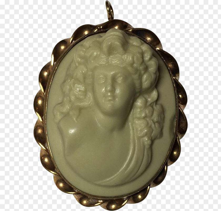 Locket Bronze Jade PNG