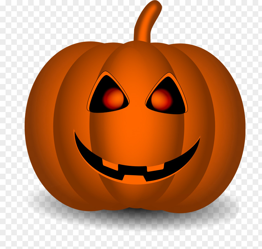 Pumpkin Jack-o'-lantern Clip Art PNG