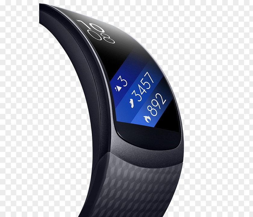 Samsung GALAXY S7 Edge Gear Fit 2 Activity Tracker PNG