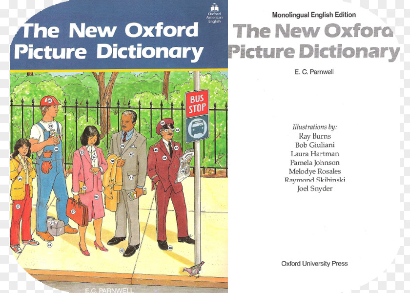 The New Oxford Picture Dictionary English Basic PNG