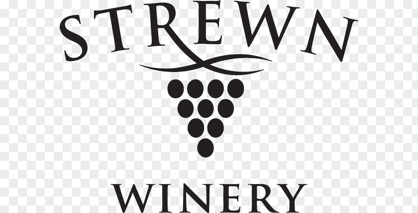 Wine Strewn Winery Logo Brand PNG