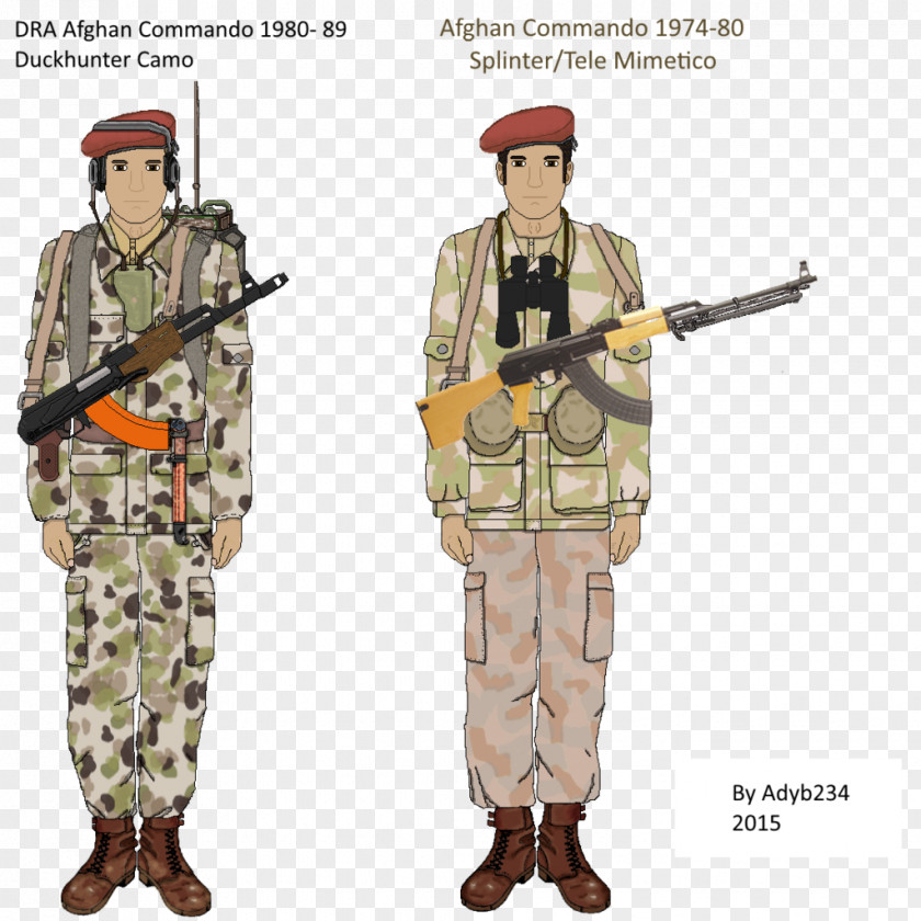 Arab Warrior Soldier Infantry Military Uniform Digital Art PNG
