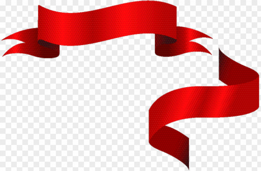 Carmine Material Property Red Background Ribbon PNG