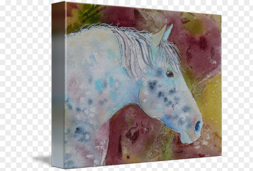 Watercolor Horse Painting Art PNG