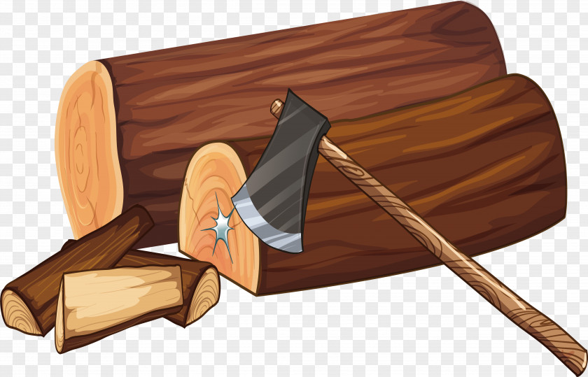 Axe Wood Material PNG