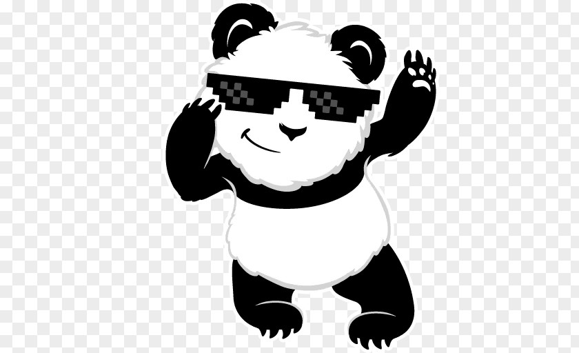 Bear Clip Art Giant Panda Sticker Принт PNG