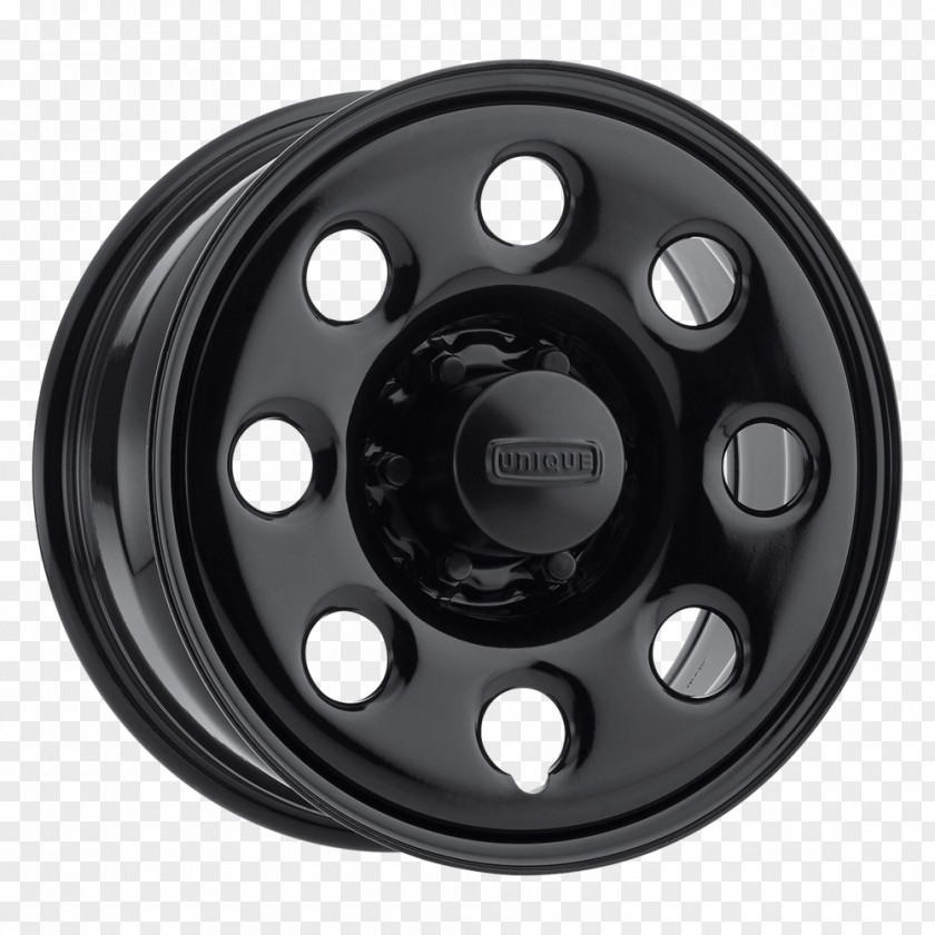Black Tire Alloy Wheel Hubcap Rim Spoke PNG