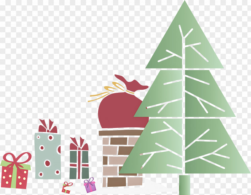 Christmas Tree Gifts PNG