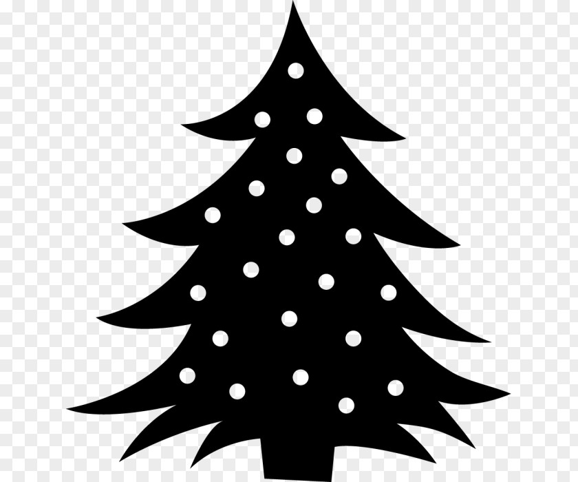 Christmas Tree Silhouette Photography PNG