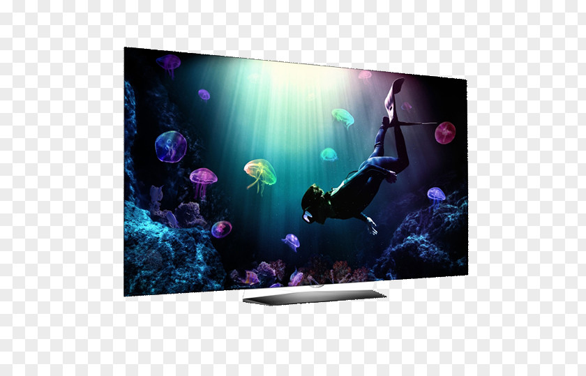 Lg OLED 4K Resolution Ultra-high-definition Television Smart TV PNG