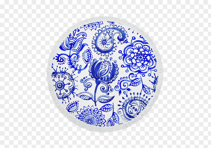 Serveware Motif Floral Ornament PNG