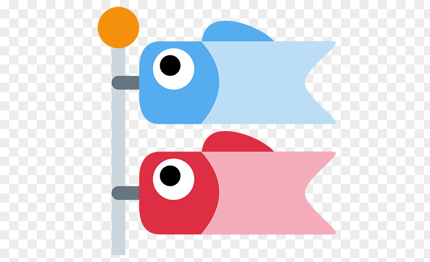 Streamer Emoji Children's Day Koinobori Flag Carp PNG