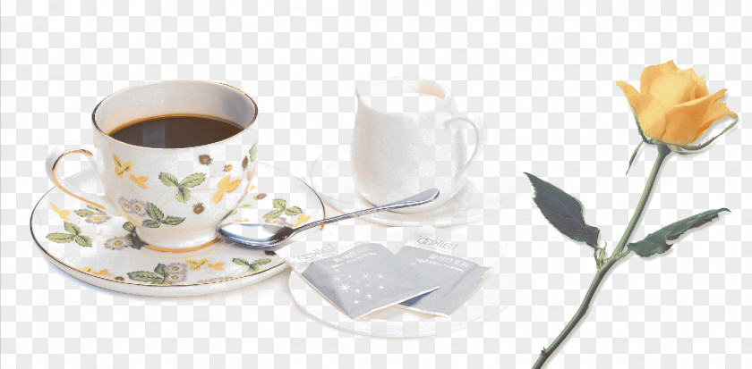 Coffee Spoon Cup Espresso Tea Cafe PNG
