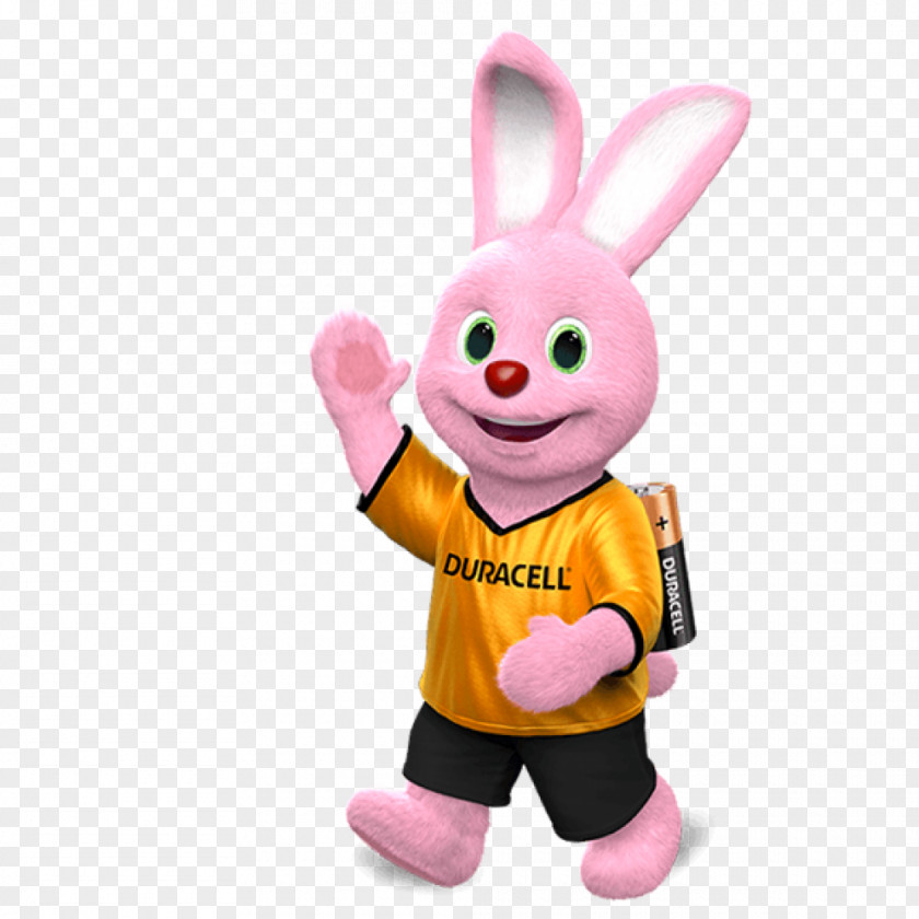 Duracell Bunny Electric Battery Rechargeable Alkaline AA PNG