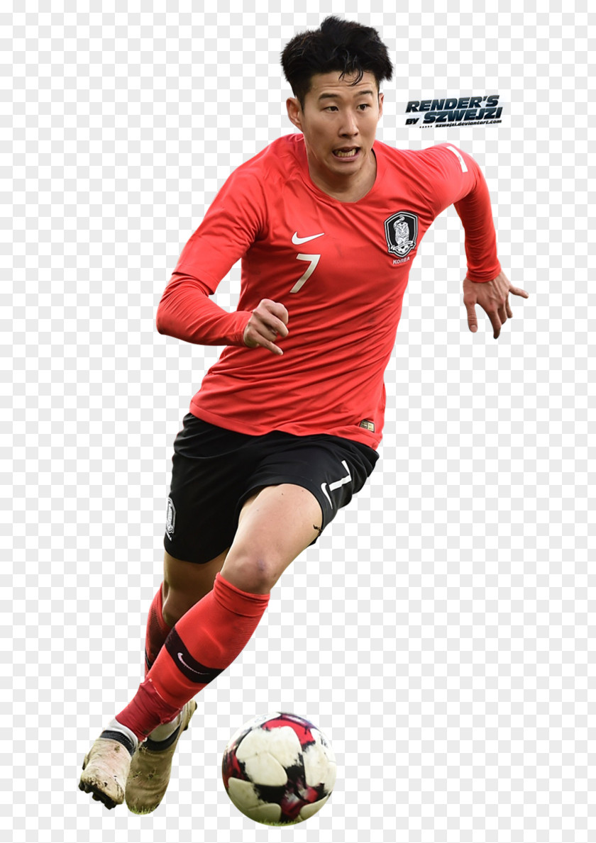 Football Son Heung-min South Korea National Team 2018 World Cup PNG