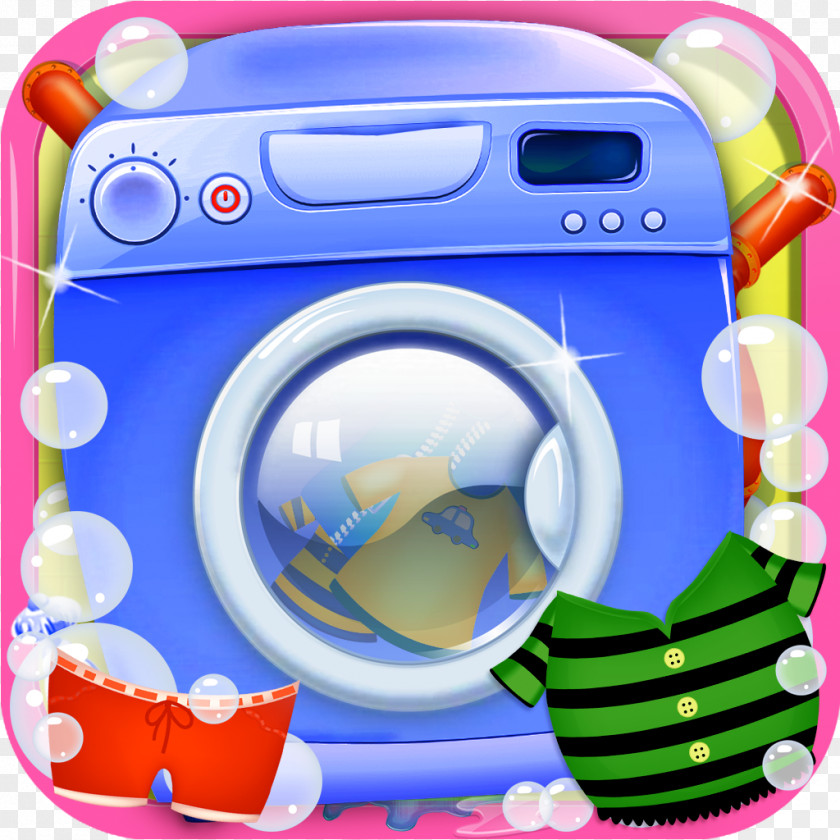 Kids Game Wash Clothes ClothingToy Washing Cute Dog Caring PNG