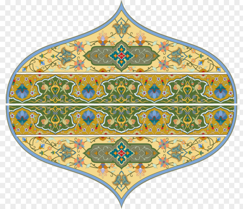 Ornament Motif Arabesque Clip Art PNG
