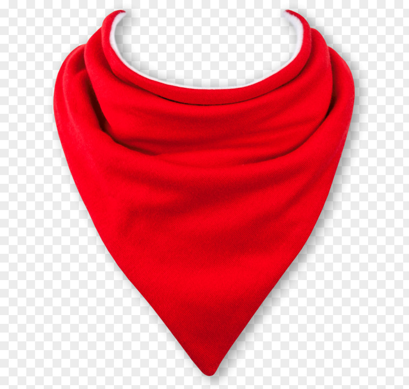 Plain Background Kerchief Red Bib Clothing Scarf PNG