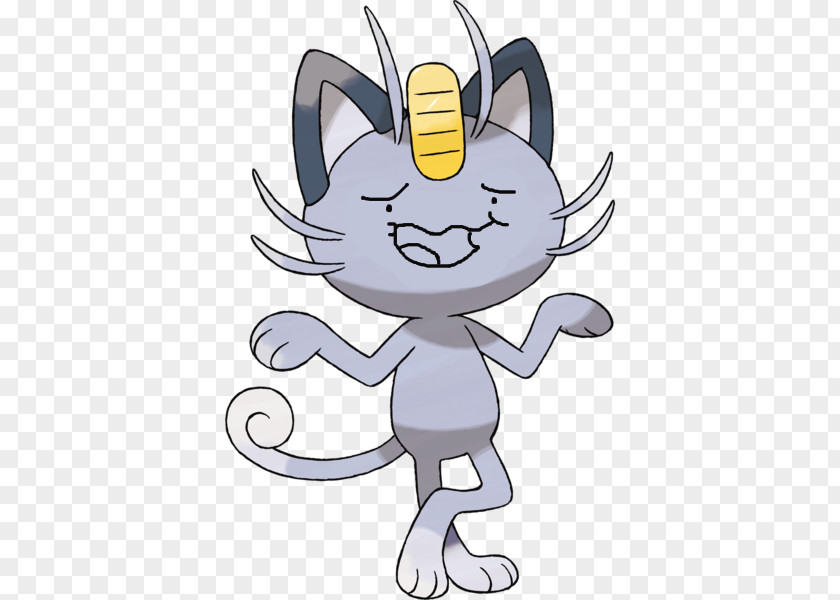 Pokémon Sun And Moon Meowth Alola Persian PNG