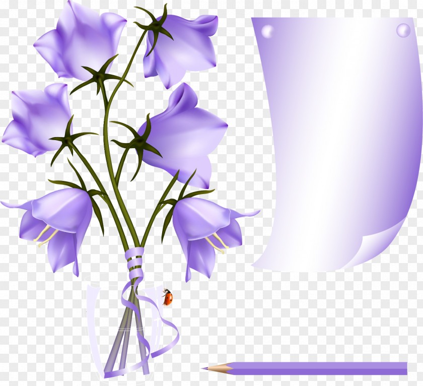 Purple Flower Desktop Wallpaper Clip Art PNG