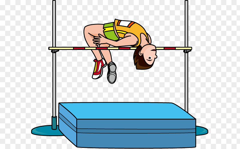 Stove Cartoon High Jump Track & Field Jumping Clip Art PNG