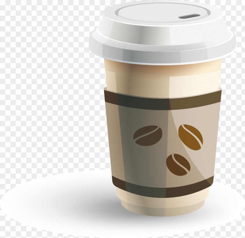 Coffee Vector Elements And Doughnuts PNG