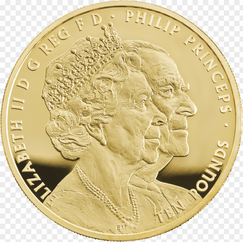 Lakshmi Gold Coin Royal Mint Wedding Anniversary PNG