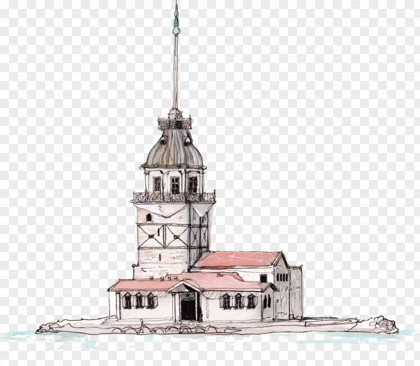 Retro Castle Hagia Sophia Maidens Tower IPhone 6 Plus 6S 8 PNG