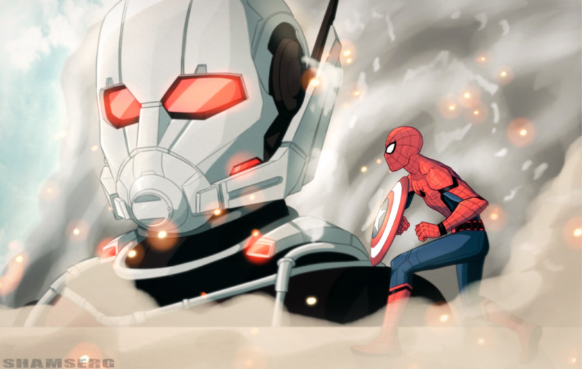 Ant Man Hank Pym Spider-Man Ant-Man Captain America Iron PNG