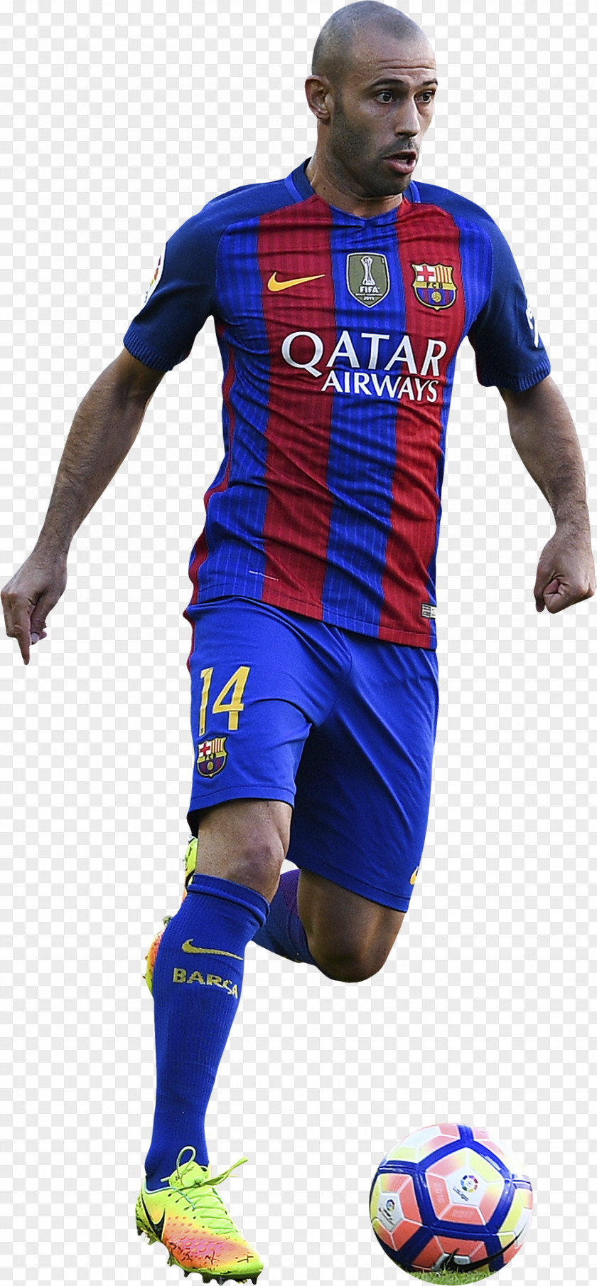 Football Javier Mascherano Player FC Barcelona Rendering PNG