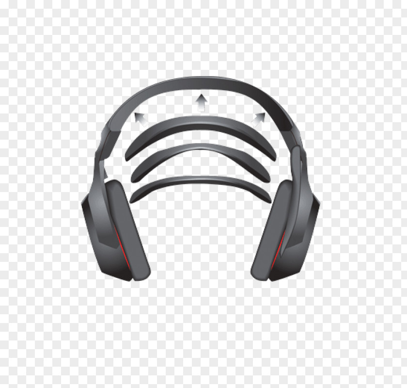 Headphones Logitech G35 7.1 Surround Sound Audio PNG