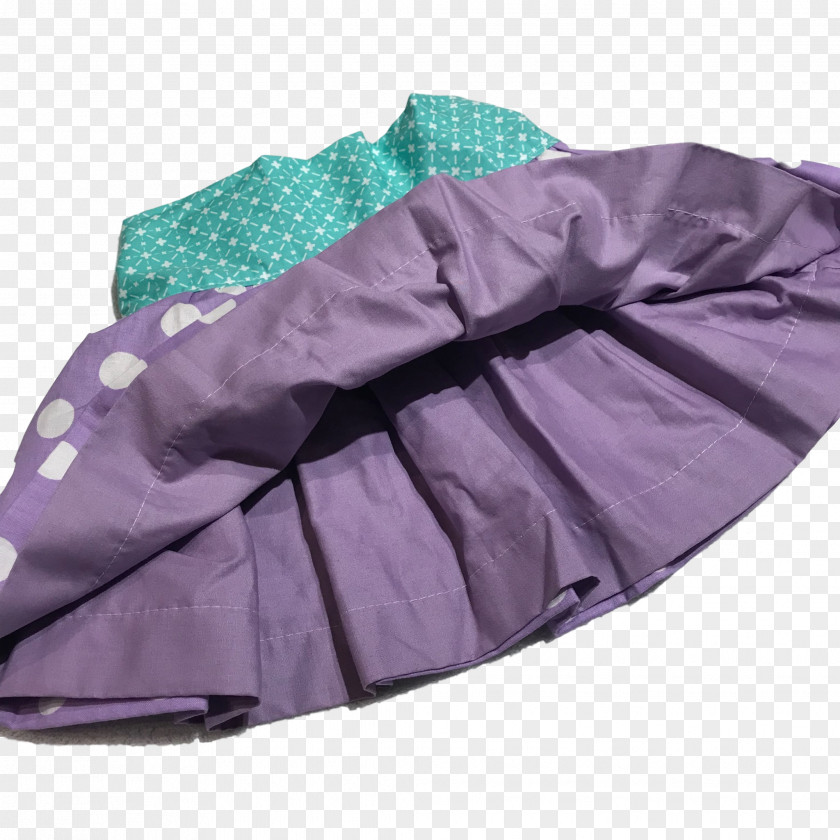Lavender Polka Dots Sleeve Purple PNG