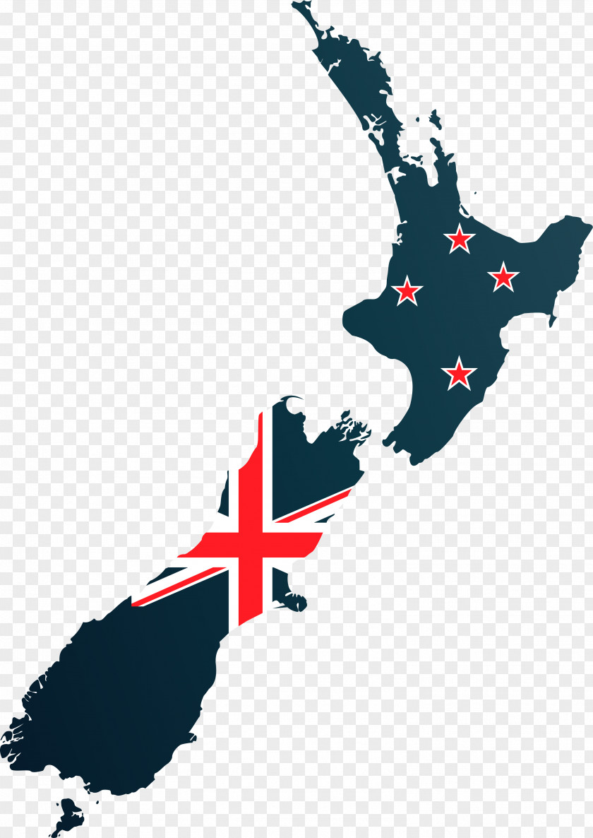 New Zealand Map On The Flag Of Stock Photography Illustration PNG