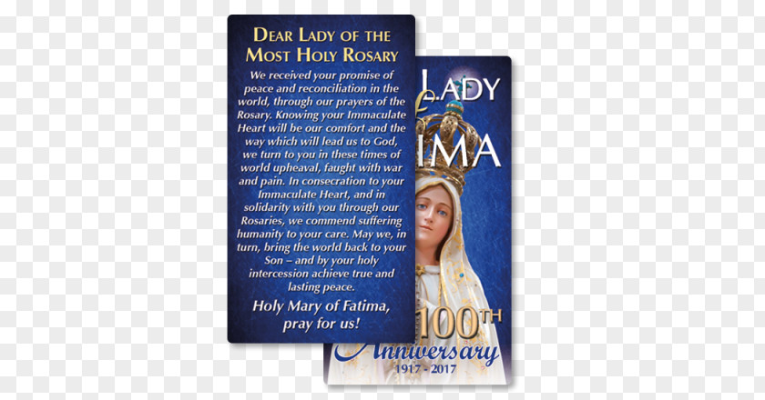 Our Lady Of Fatima Banner Brand PNG