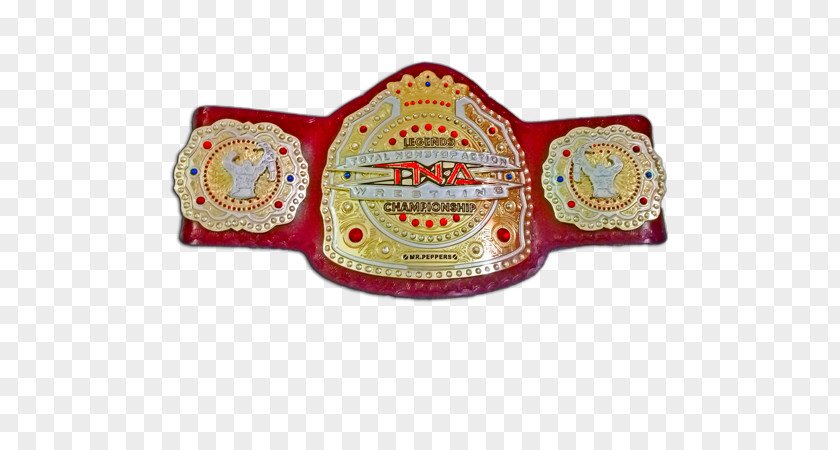 Wrestler Belt TNA Television Championship Professional Wrestling Impact PNG