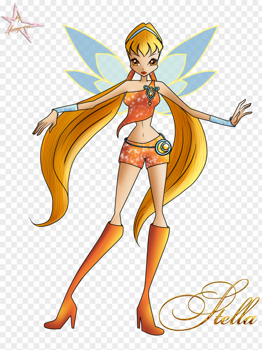Fairy Stella Bloom Animation PNG